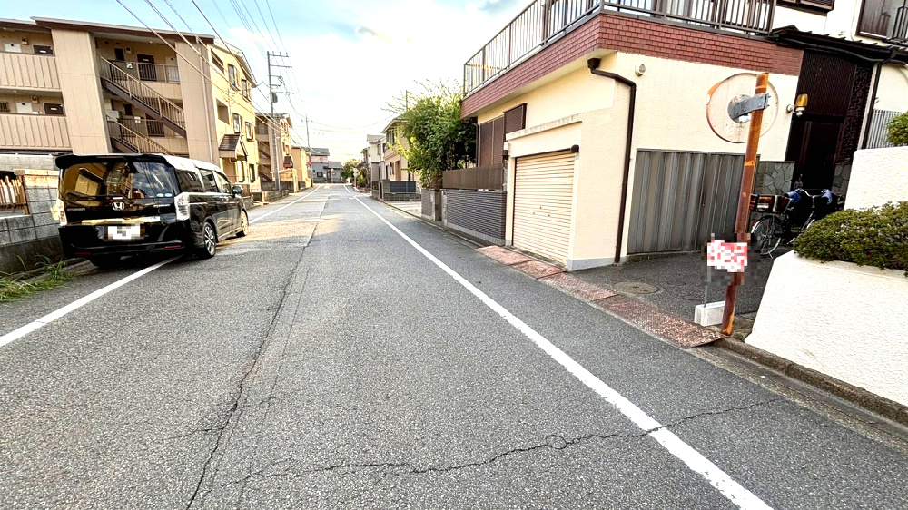 前面道路含む現地写真