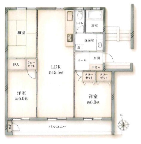 間取り：334000257628