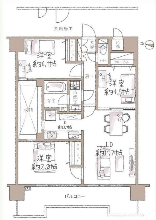間取り：313004736162