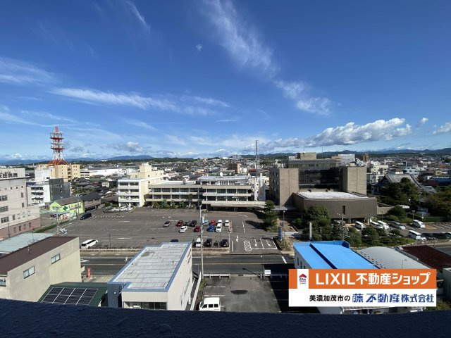 北側バルコニー