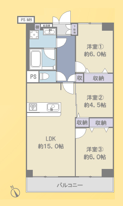 間取り：313004648659