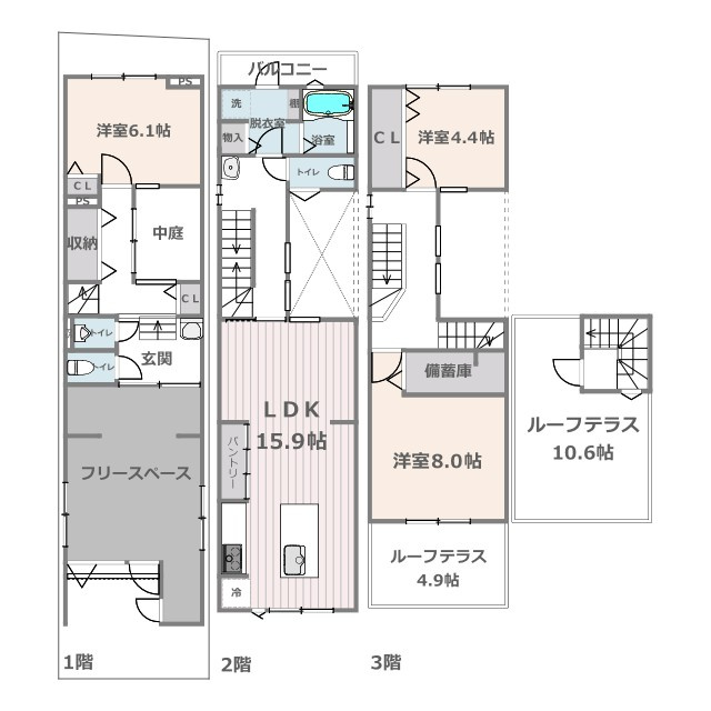 間取り：326000260354