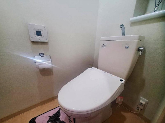 温水洗浄便座完備のトイレ◎