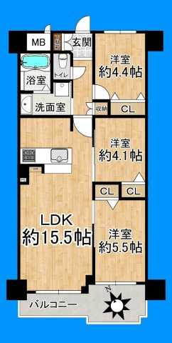 間取り：327002170538