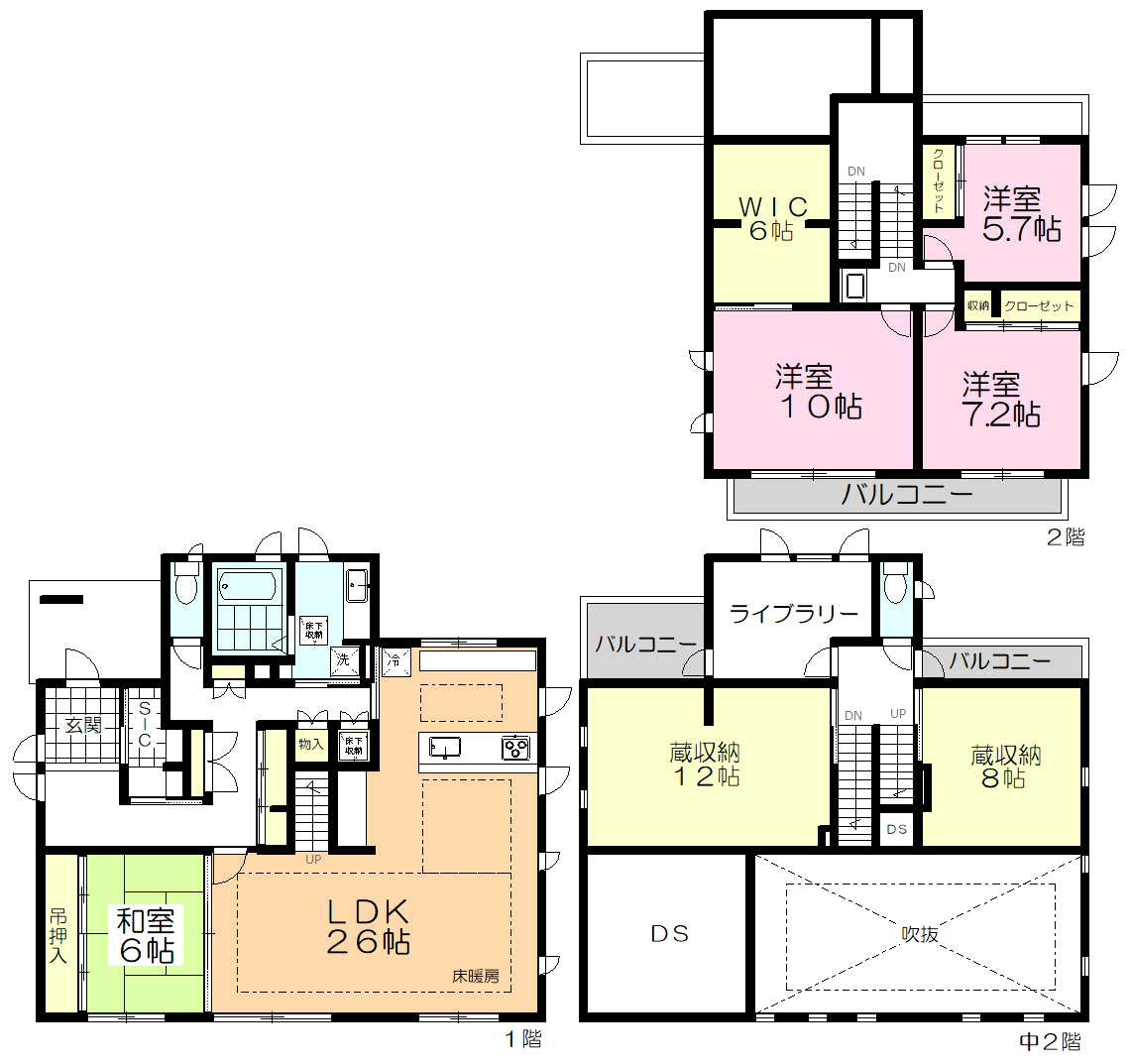 間取り：309000071507