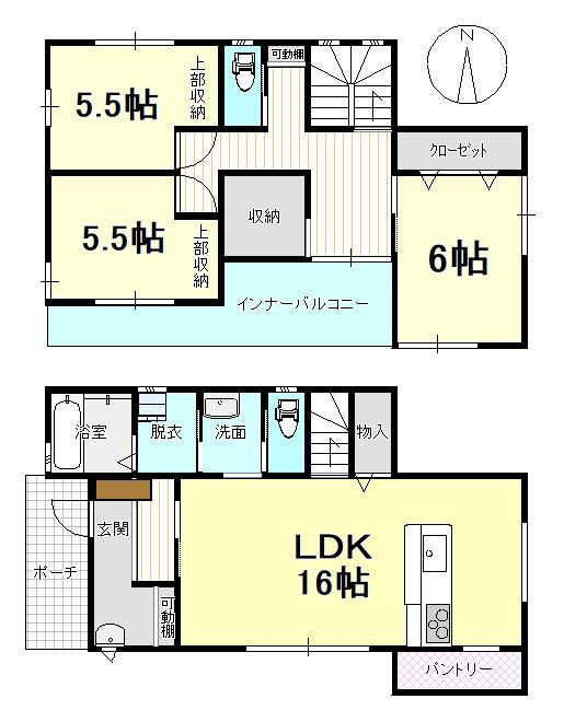 間取り：338000046296