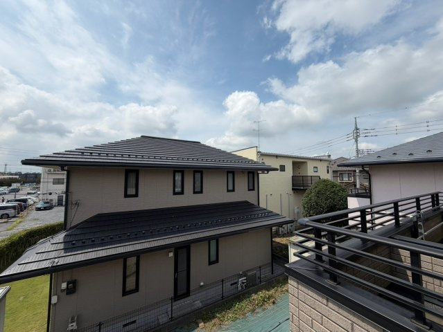 物件からの眺め。