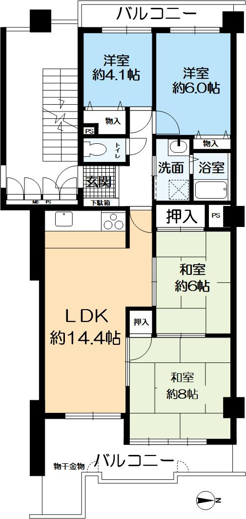 間取り：328000620966