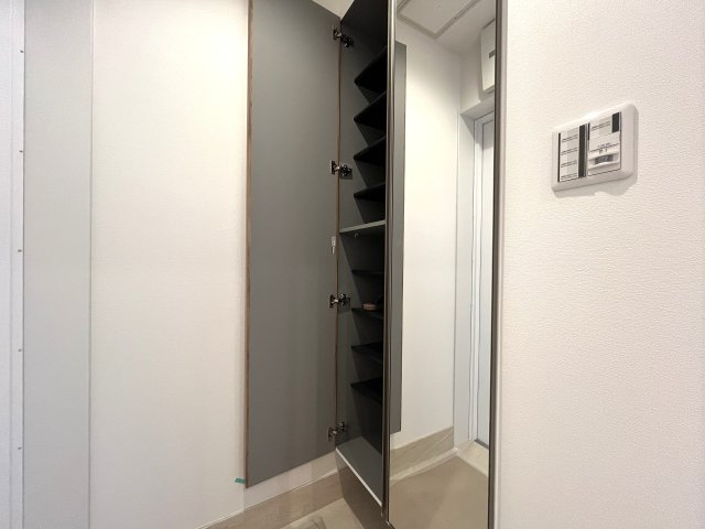 生活感を抑えやすい収納スペース