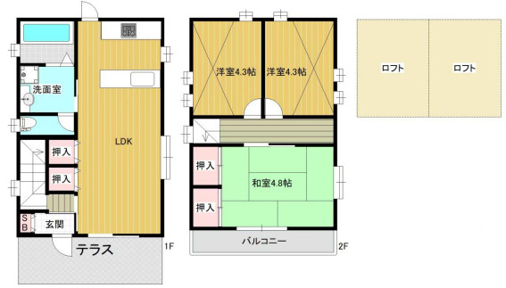 間取り：328000663828