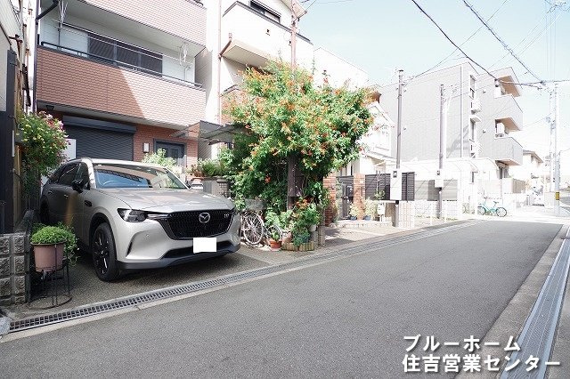 別角度からの前面道路です！