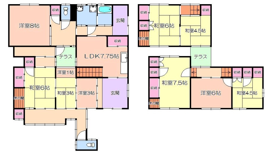 間取り：328000634165