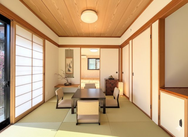 ◆二面採光で、陽差しを長時間受ける事が出来る暖かい室内です。(家具はイメージです)