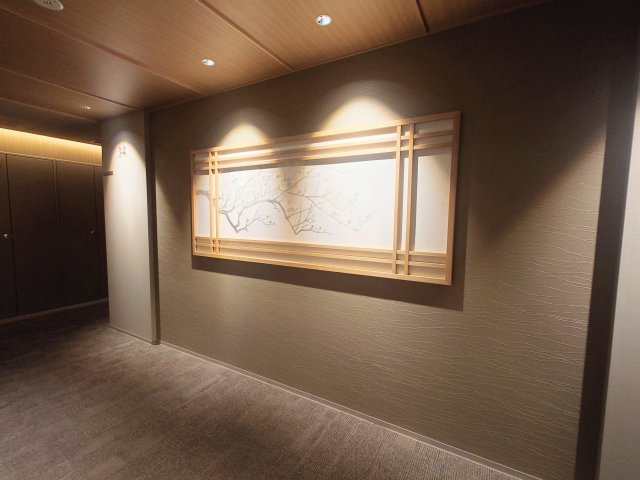 レジデンス内にはアートも飾られています