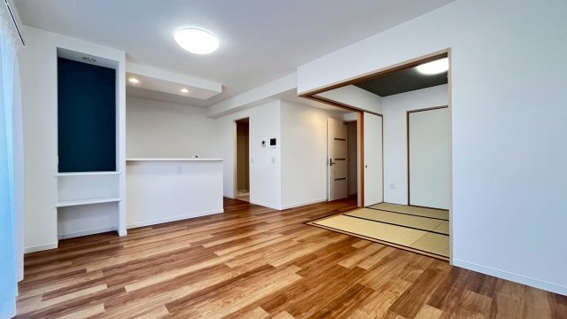 ご家族の会話がはずむ、開放的なＬＤＫ