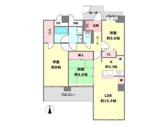間取り：328000661132