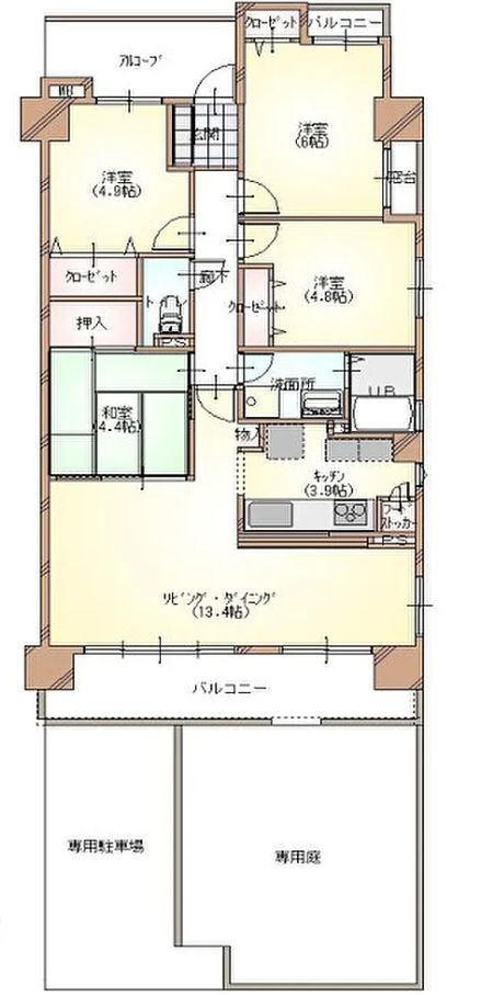 間取り：323000425869