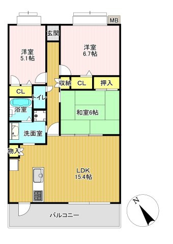 間取り：343000083560