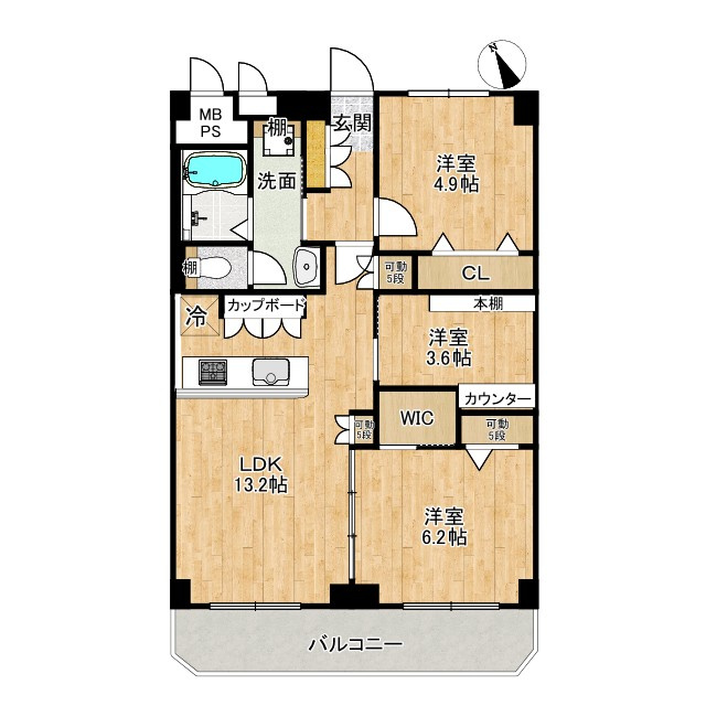 間取り：327002225446