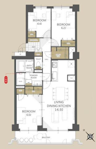 間取り：312001191354