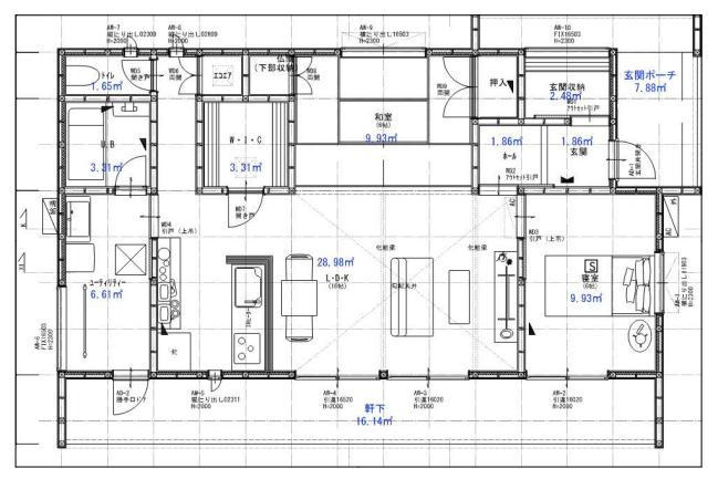 間取り：308000171617