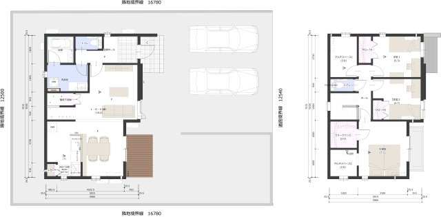 ■参考プラン（Ｃ区画・平面図）：建物面積／102.56？（31.02坪）　■参考プラン建物価格／3、395万円（税込）※その他付帯工事費用、諸費用等別途発生いたします　※掲載プランは一例です