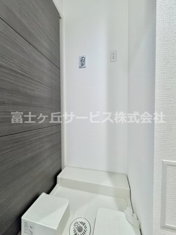 洗濯機置き場です