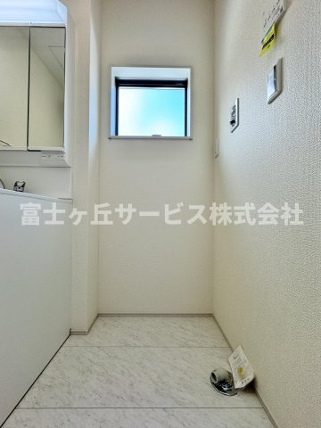 洗濯機置き場です