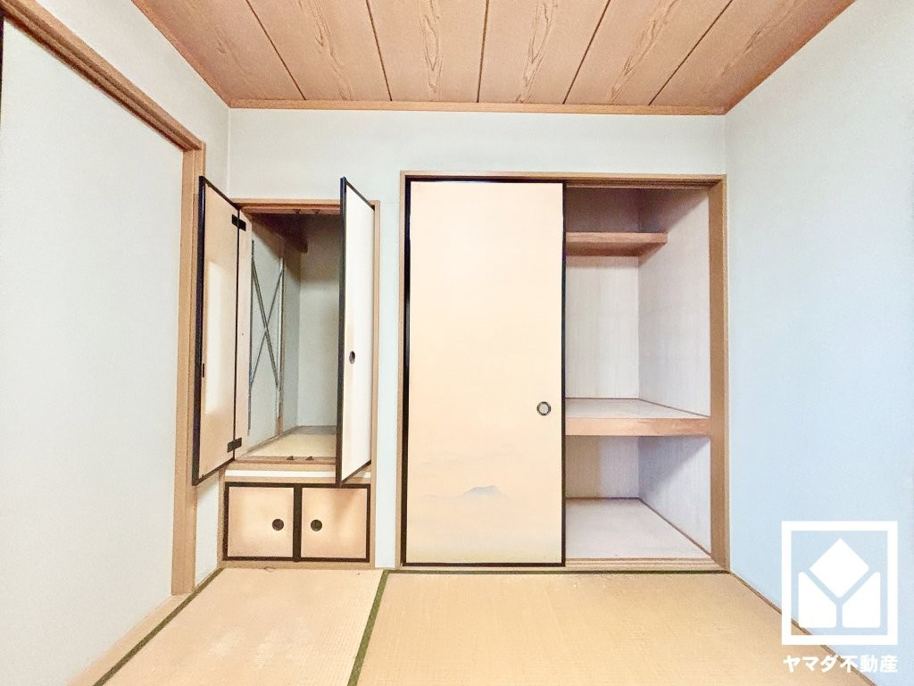 全居室に収納がございますので、お部屋の広さを最大限に活用できます。