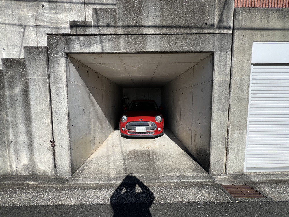 大型車も駐車することが可能です。