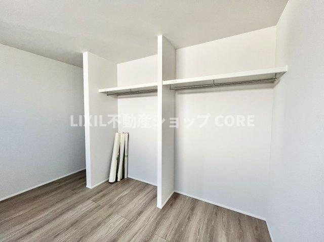 全居室に収納を完備しておりますので、居室の全空間を有効活用出来ます。　