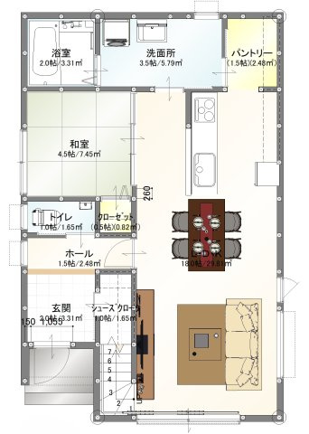 【真鶴二丁目の間取り】