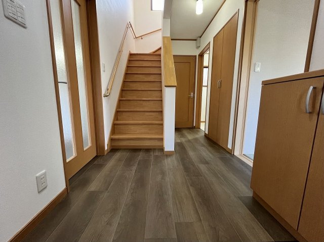 ただいまと叫びたくなるような玄関は毎日の行き帰りで使う空間。