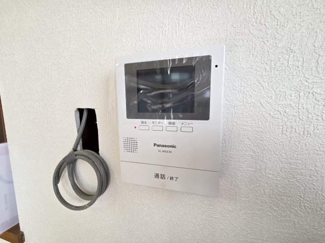 新品の防犯カメラがついているので安心です♪