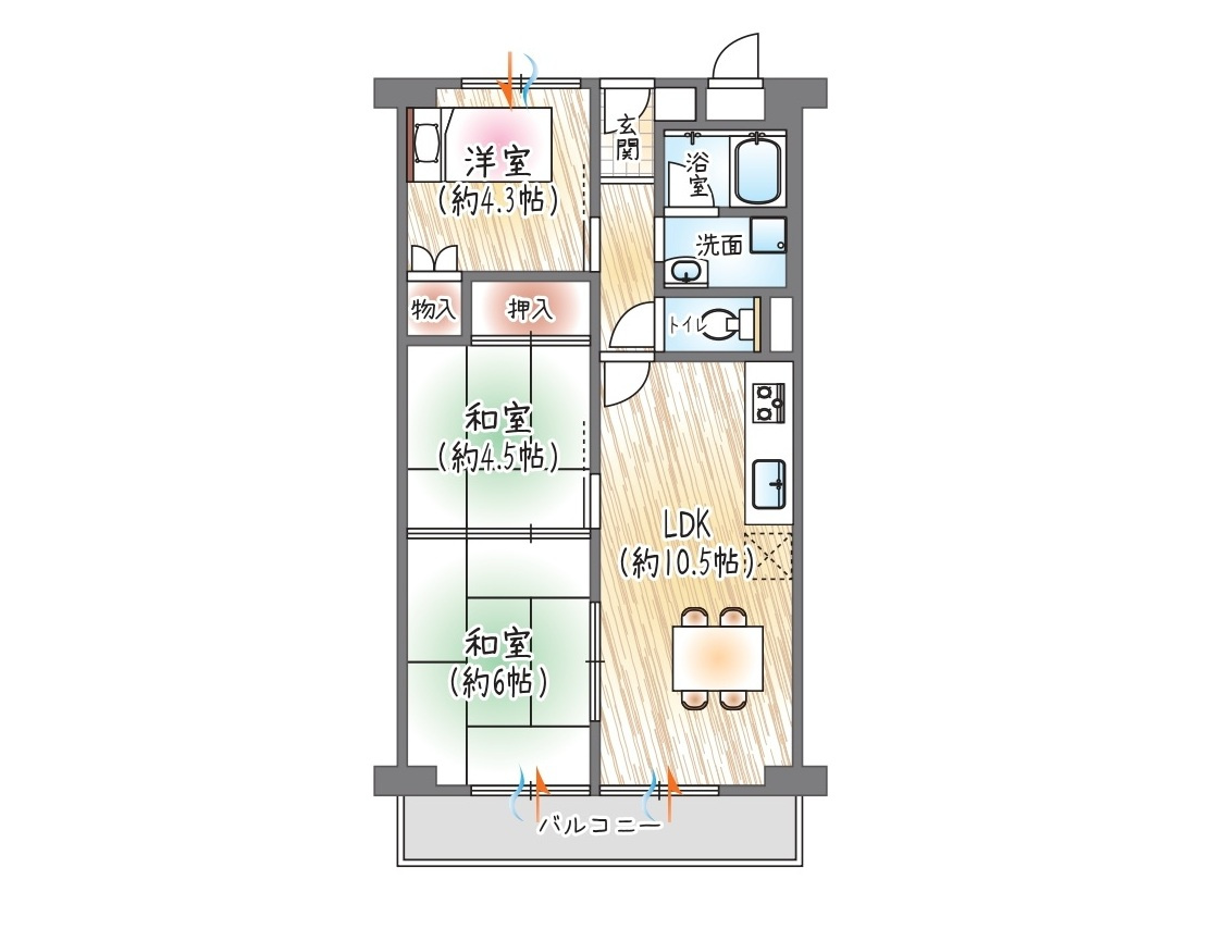 間取り：327002778397