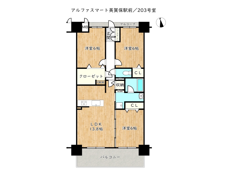 間取り：328000674590