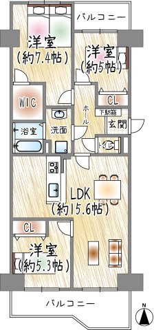 間取り：328000618875