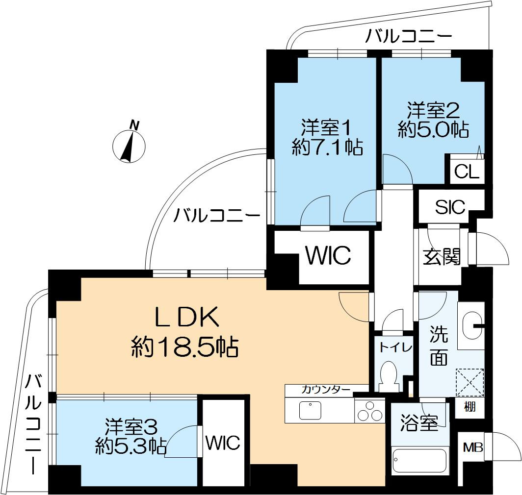 間取り：328000633790