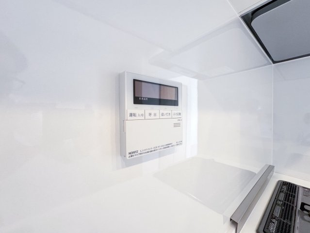 給湯リモコン＆レンジフードで使い勝手向上。毎日の家事がスムーズに