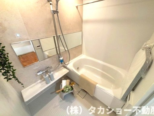 ゆったり過ごせるお風呂です