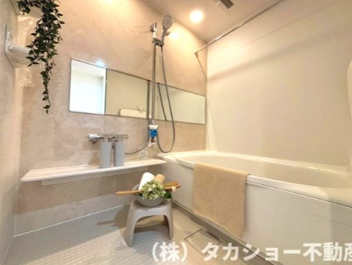 ゆったり過ごせるお風呂です
