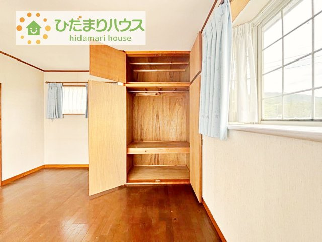 各居室にはしっかりと収納を完備！