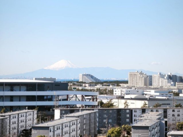 バルコニーから富士山を望めます！