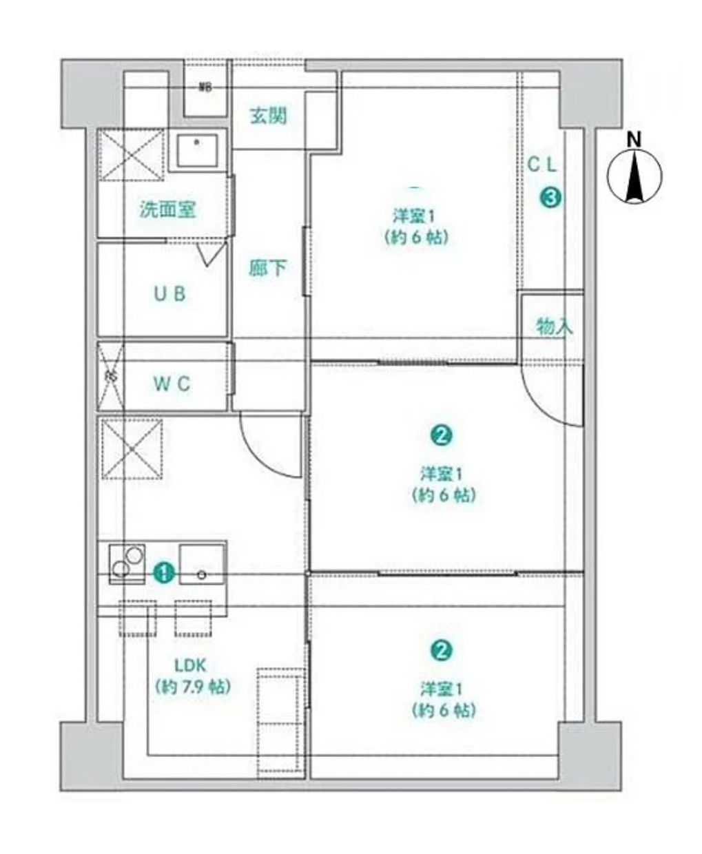 間取り：323000517873