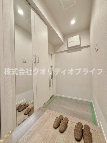 あると嬉しい全身鏡つきの玄関