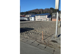 二ツ井町五千苅・売地の外観