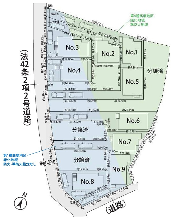 区画図