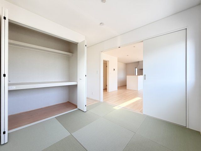 和室があると、家にあたたかい雰囲気が生まれます　※同仕様の施工事例です