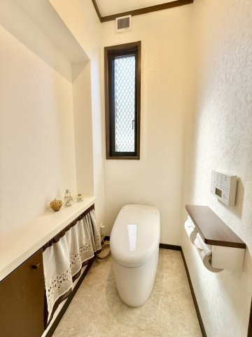各階にトイレがあると、来客時にも気兼ねなく使うことができます！（2026/5/10撮影）
