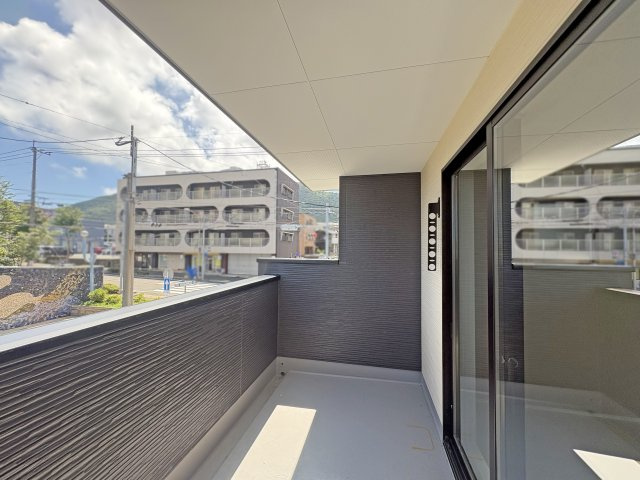 用途多様なバルコニーです。